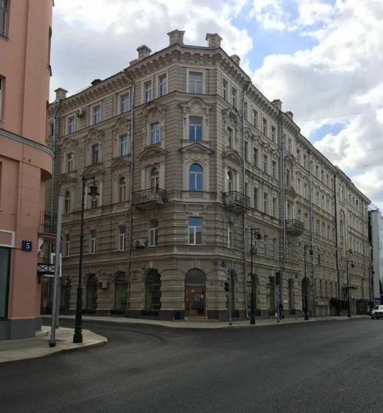 фасад дома, здание по адресу г Москва, ул Остоженка, д 7